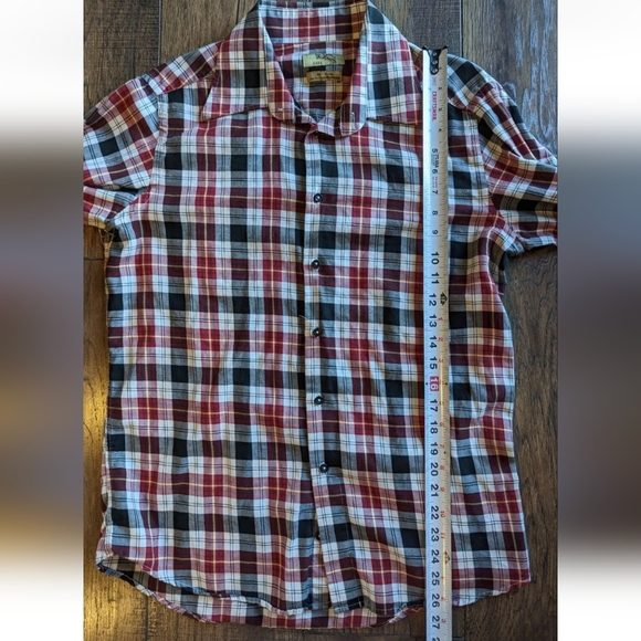 Zara Men’s Textured Long Sleeve Shirt Multicolor Plaid Print Stripes Size XL. - Picture 8 of 13